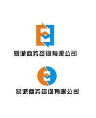 智啟商道，信達(dá)未來 商務(wù)咨詢公司Logo設(shè)計理念與視覺呈現(xiàn)